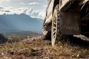 Close,Up,Photo,Of,Car,Wheel.,4x4,Offroad,Ready,Car