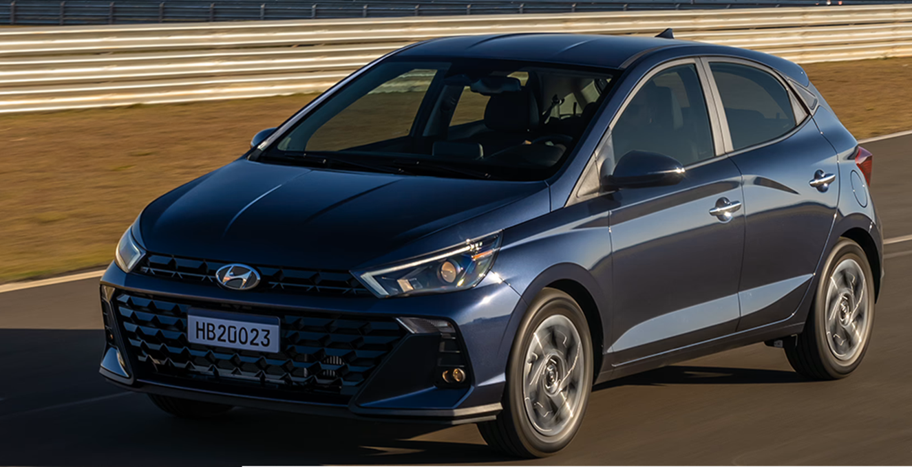 Hyundai HB20 ostenta design moderno e custo-benefício