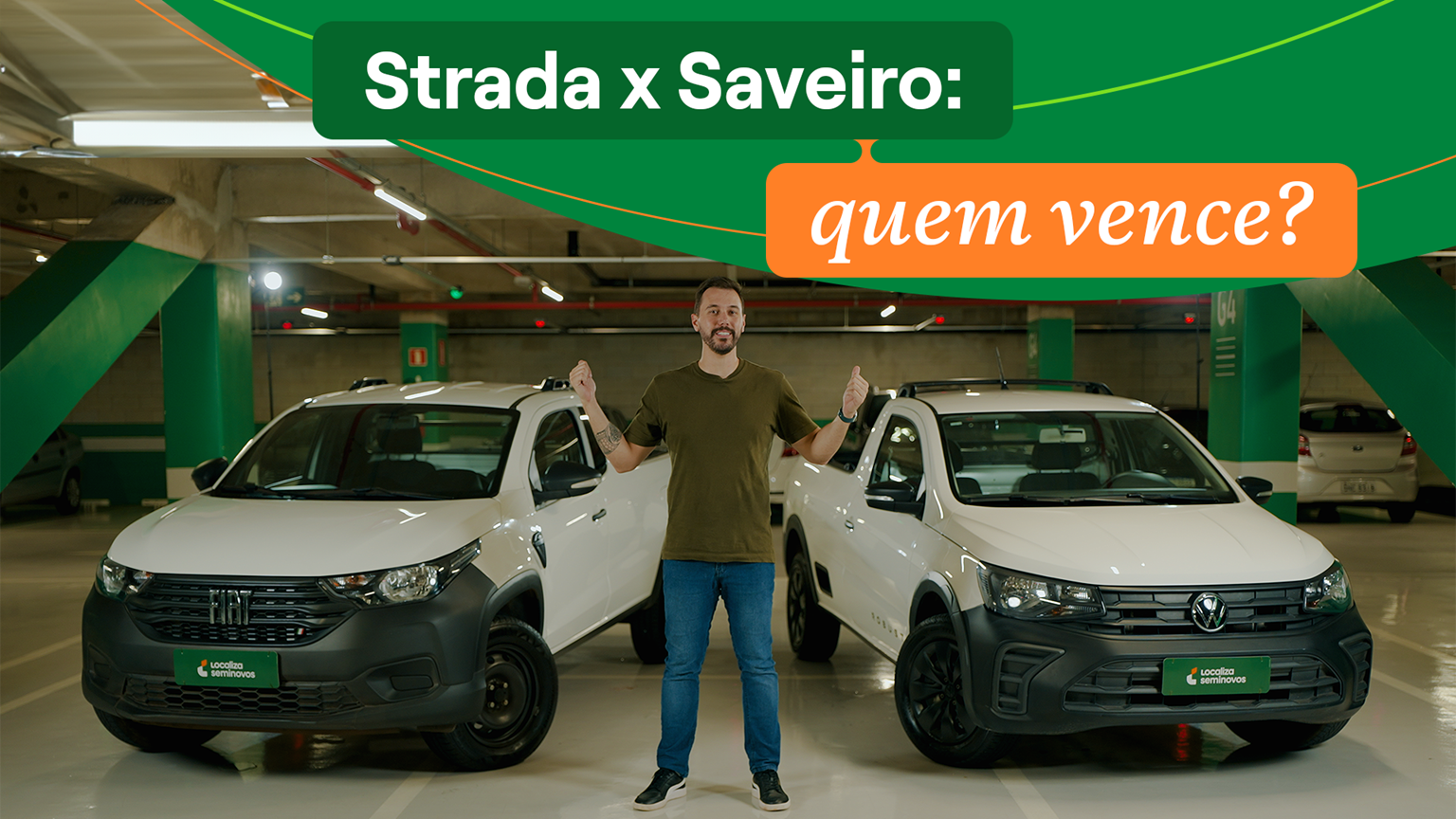 Fiat Strada ou Volkswagen Saveiro: qual a melhor picape compacta?