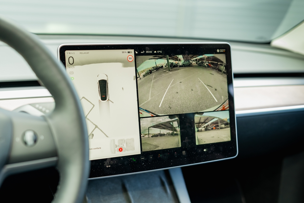 câmera de ré, estacionamento, estacionar